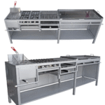 STAINLESS STEEL INDUSTRIAL STOVE